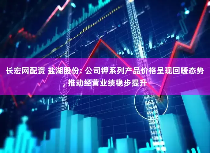 长宏网配资 盐湖股份: 公司钾系列产品价格呈现回暖态势, 推动经营业绩稳步提升