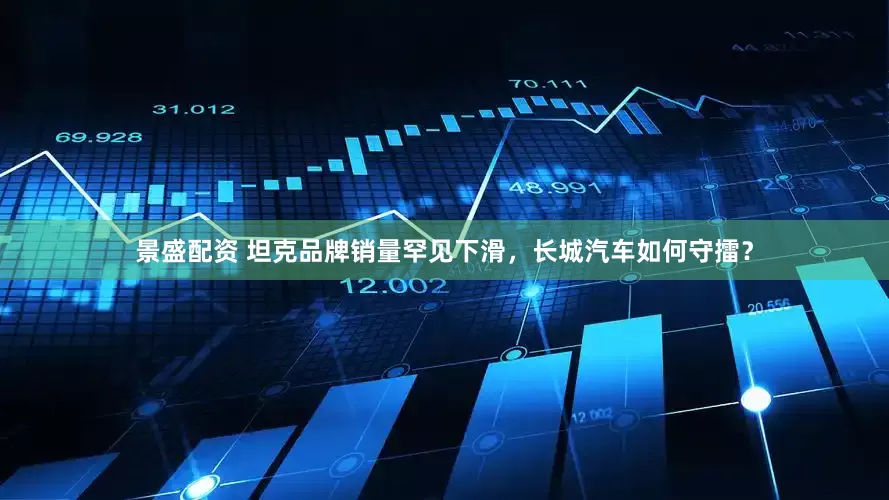 景盛配资 坦克品牌销量罕见下滑，长城汽车如何守擂？