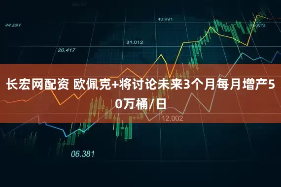 长宏网配资 欧佩克+将讨论未来3个月每月增产50万桶/日